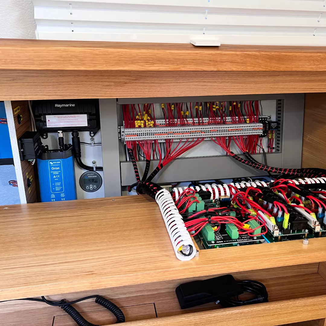 Saare Yachts Schaltpanel